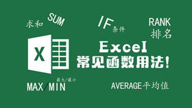 Excel常用函数有哪些 Excel常用函数盘点