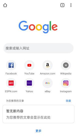 谷歌浏览器网页版截图1